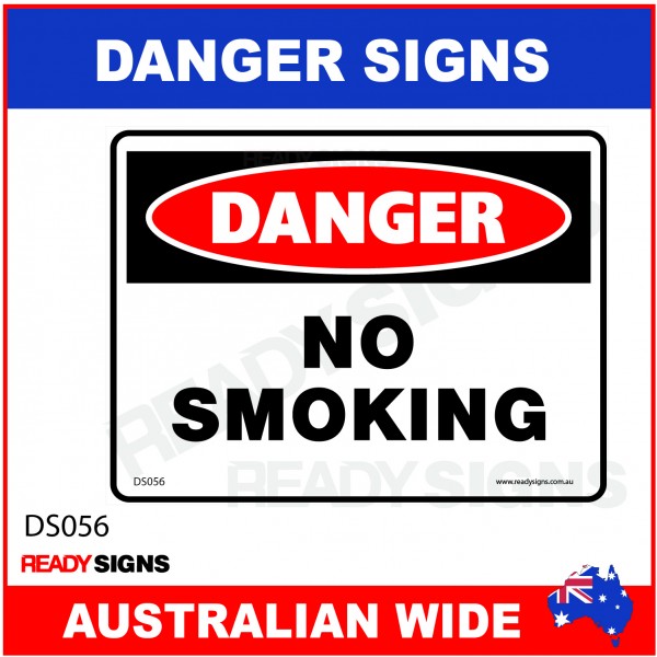 DANGER SIGN - DS-056 - NO SMOKING